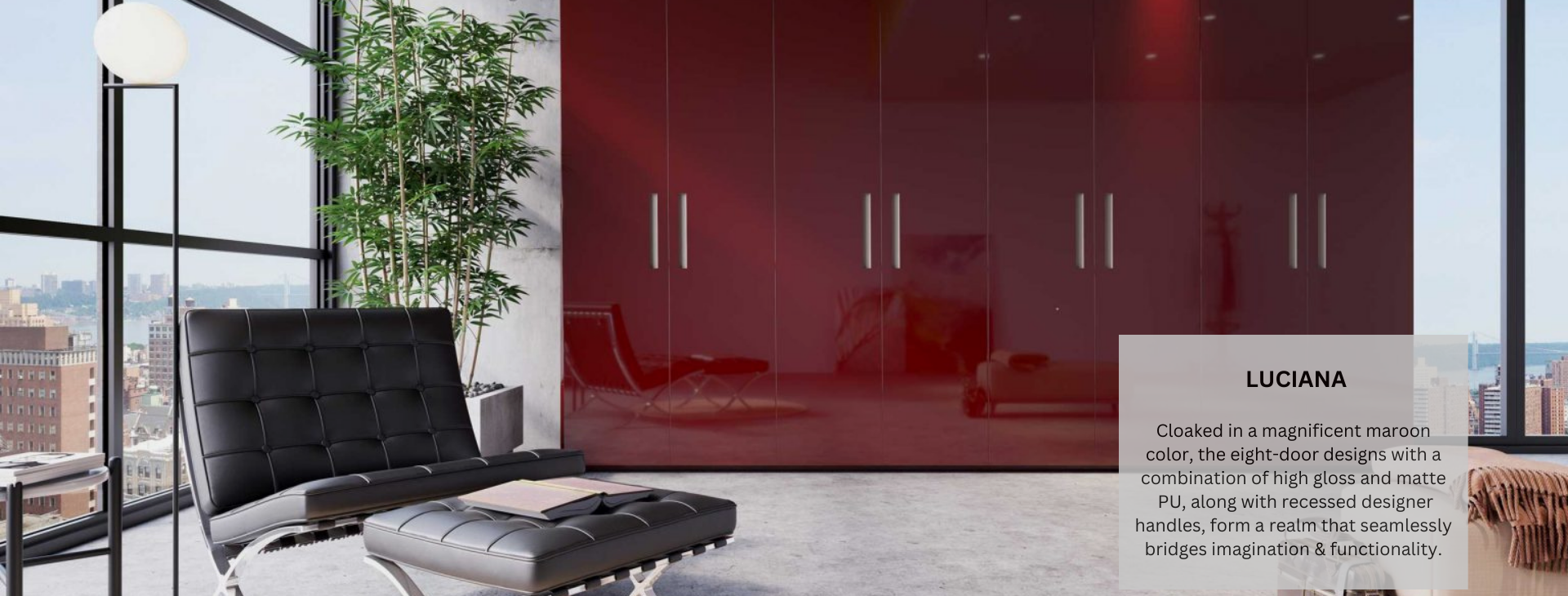 Luciana Wardrobe Design